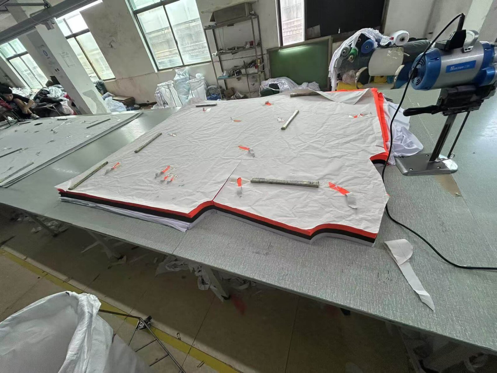 Garment fabric preparation