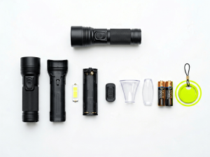 A product teardown showing a highlighted non-critical component